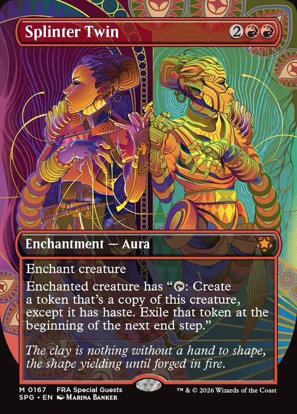 Splinter Twin (Borderless) (SPG 167) - Magic: The Gathering