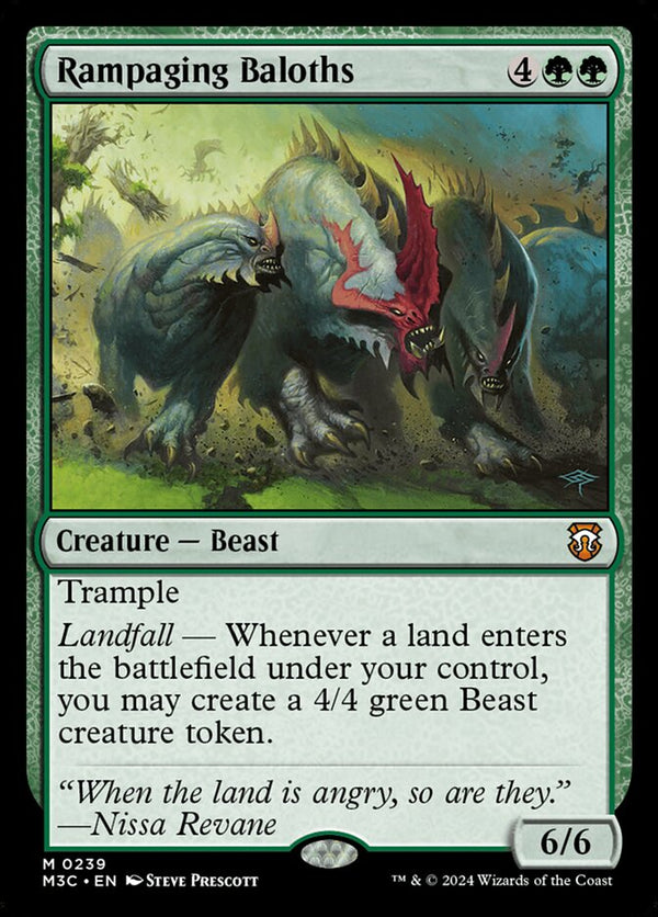 Rampaging Baloths - Magic: The Gathering
