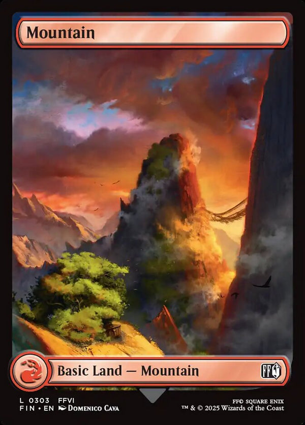 Mountain (0303) (FIN 303) - Magic: The Gathering