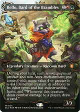Bello, Bard of the Brambles (Borderless) (Raised Foil) - Magic: The Gathering