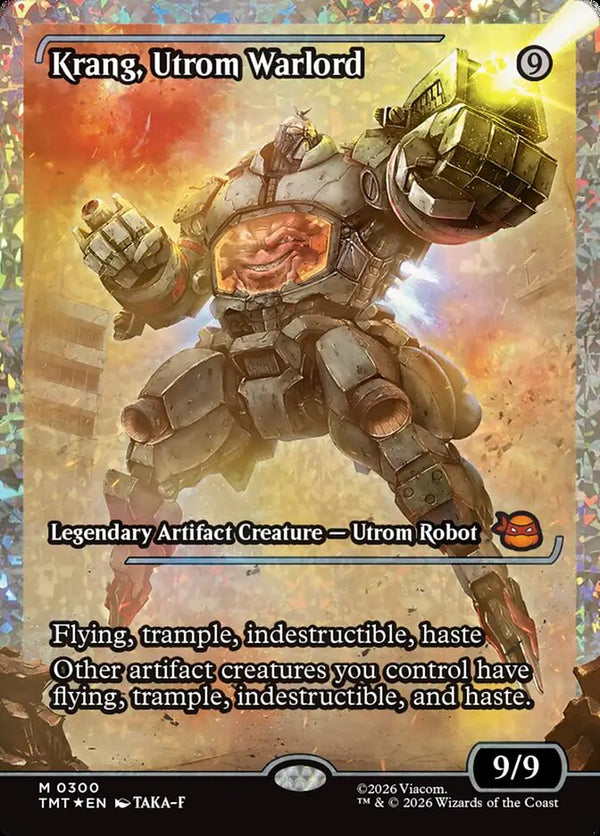 Krang, Utrom Warlord (Showcase) (Fracture Foil) - Magic: The Gathering