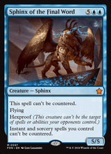 Sphinx of the Final Word - Magic: The Gathering