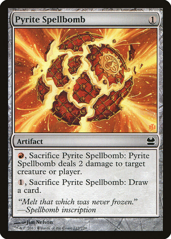 Pyrite Spellbomb (MMA 212) - Magic: The Gathering