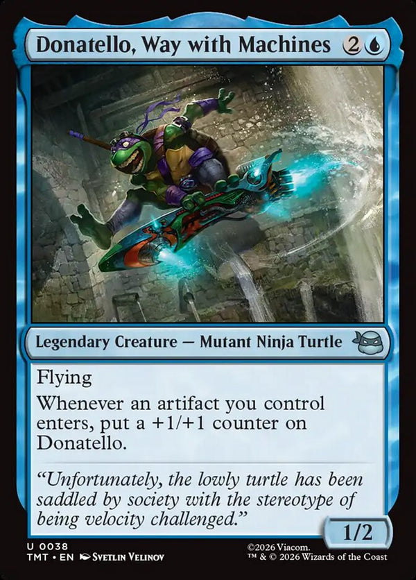 Donatello, Way with Machines - Magic: The Gathering
