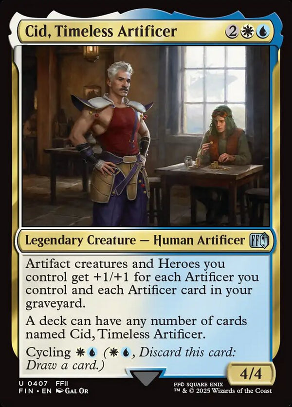 Cid, Timeless Artificer (0407) - Magic: The Gathering