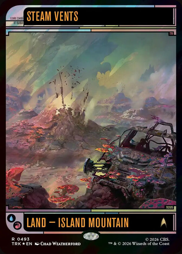 Steam Vents (Surge Foil) - Magic: The Gathering