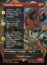 Summon: Kujata (Borderless) - Magic: The Gathering
