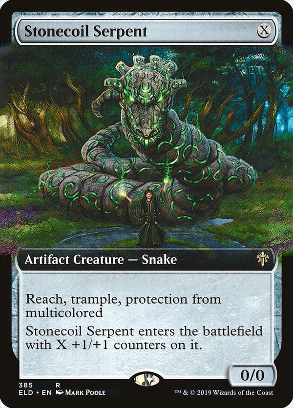 Stonecoil Serpent (Extended Art) - Magic: The Gathering