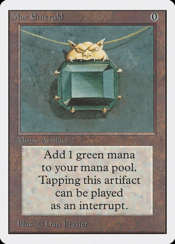 Mox Emerald - Magic: The Gathering
