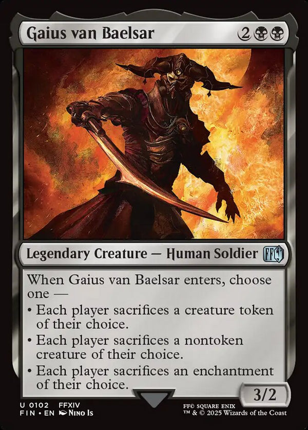 Gaius van Baelsar (FIN 102) - Magic: The Gathering