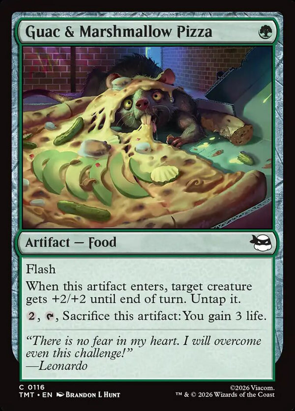 Guac & Marshmallow Pizza - Magic: The Gathering