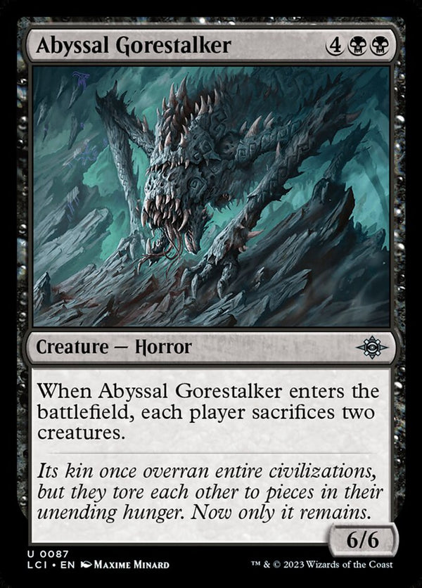 Abyssal Gorestalker - Magic: The Gathering