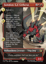 Summon: G.F. Cerberus (Borderless) - Magic: The Gathering