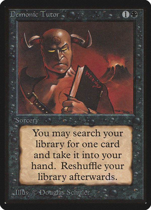 Demonic Tutor - Magic: The Gathering