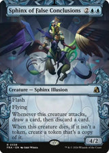 Sphinx of False Conclusions (Showcase) (FRA 338) - Magic: The Gathering