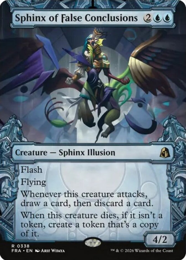 Sphinx of False Conclusions (Showcase) (FRA 338) - Magic: The Gathering