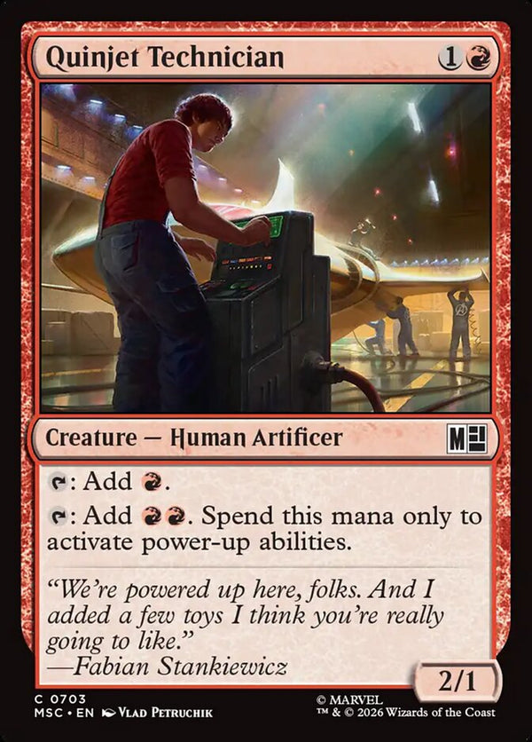 Quinjet Technician - Magic: The Gathering