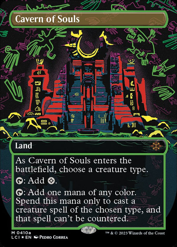 Cavern of Souls (0410a) (Borderless) - Magic: The Gathering