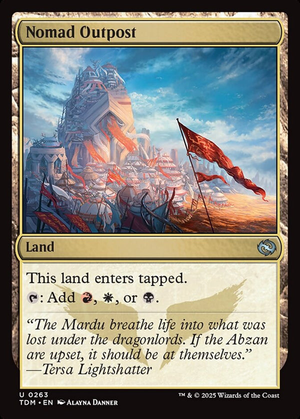Nomad Outpost - Magic: The Gathering