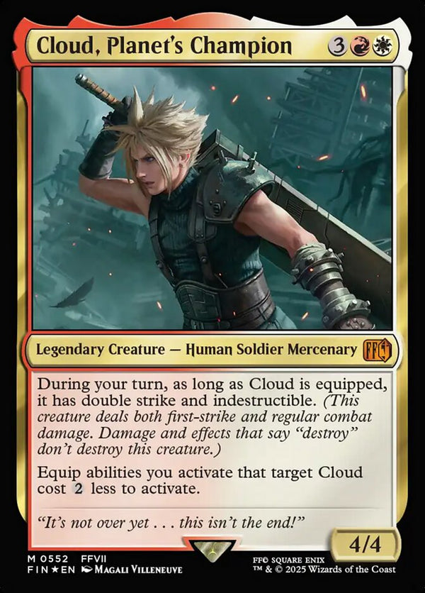 Cloud, Planet's Champion - Magic: The Gathering