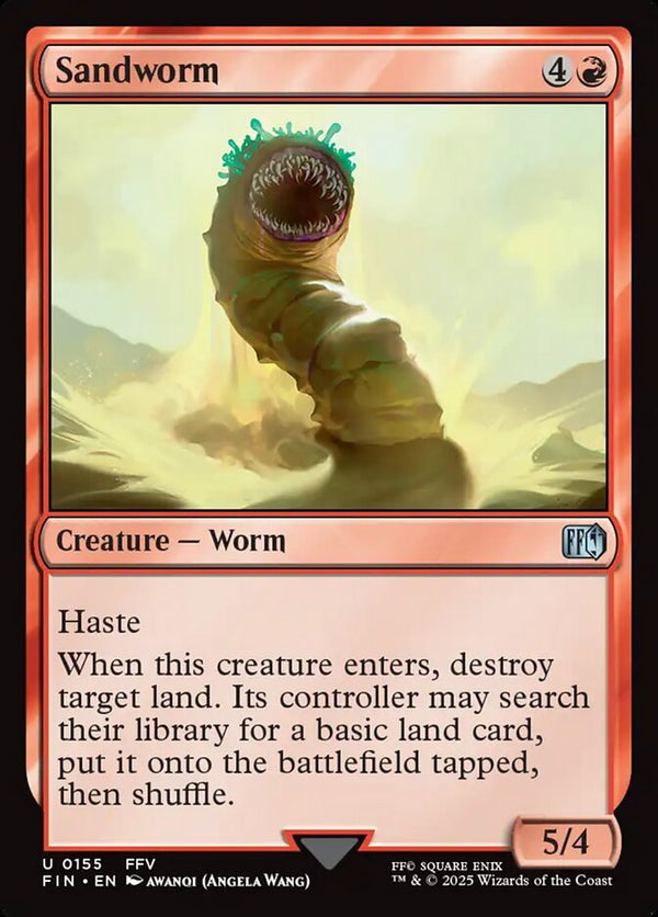 Sandworm (FIN 155) - Magic: The Gathering