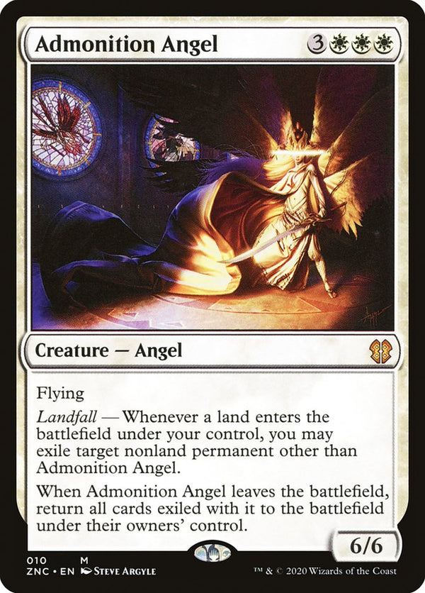 Admonition Angel - Magic: The Gathering