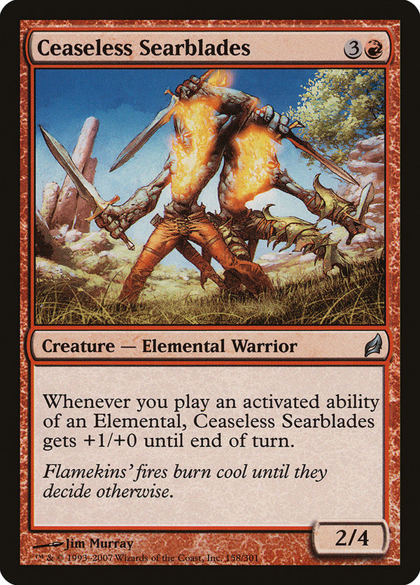 Ceaseless Searblades - Magic: The Gathering