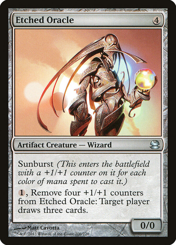 Etched Oracle (MMA 206) - Magic: The Gathering