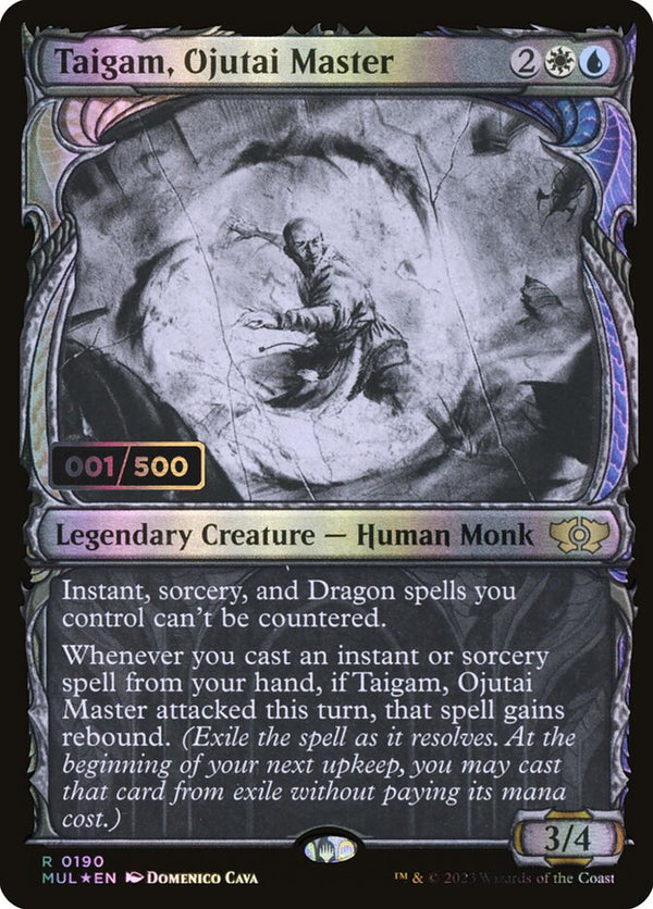Taigam, Ojutai Master (Serial Numbered) - Magic: The Gathering