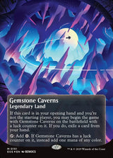 Gemstone Caverns (0151) (Borderless) (Galaxy Foil) - Magic: The Gathering