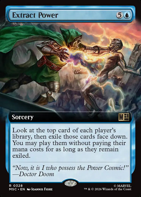 Extract Power (Extended Art) - Magic: The Gathering