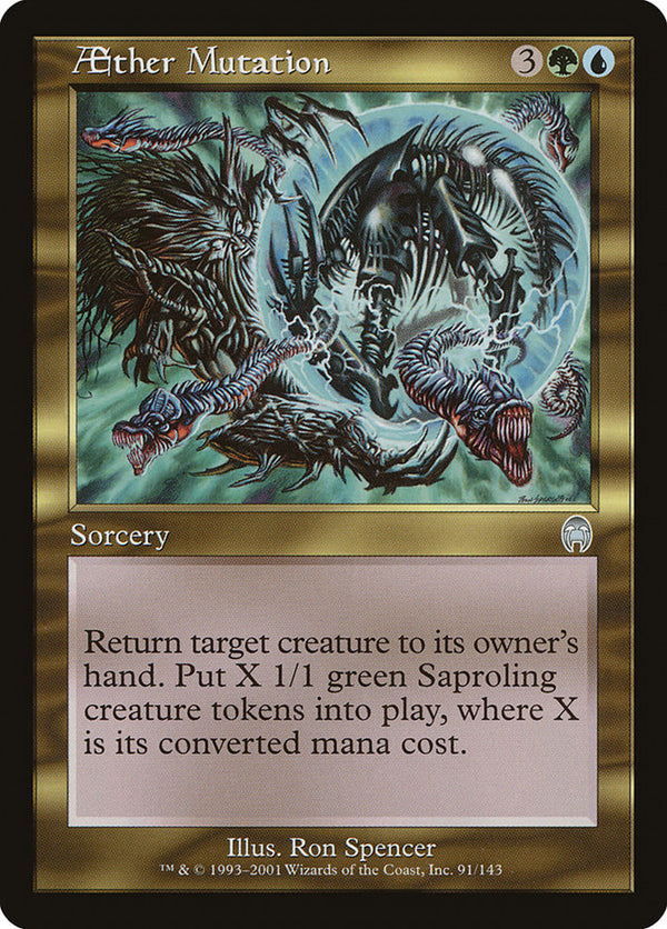 Aether Mutation - Magic: The Gathering