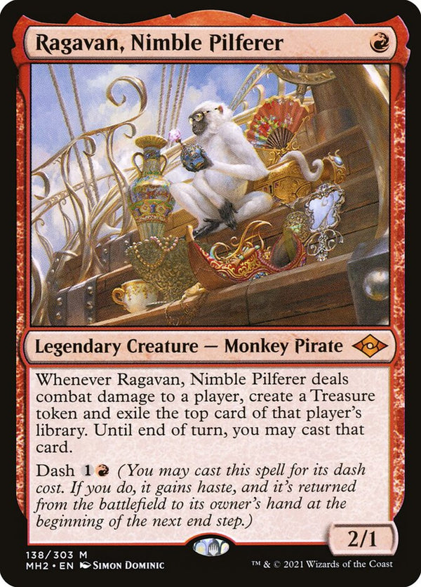 Ragavan, Nimble Pilferer (MH2 138) - Magic: The Gathering