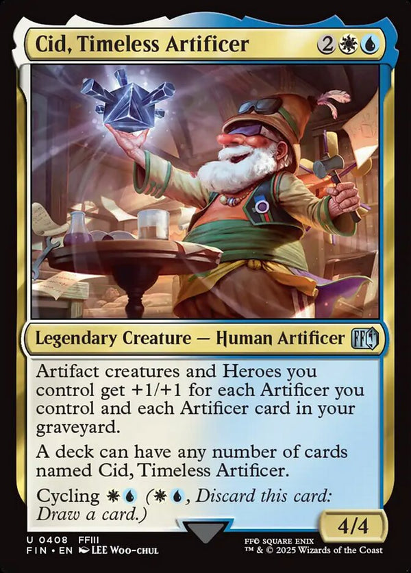 Cid, Timeless Artificer (0408) - Magic: The Gathering
