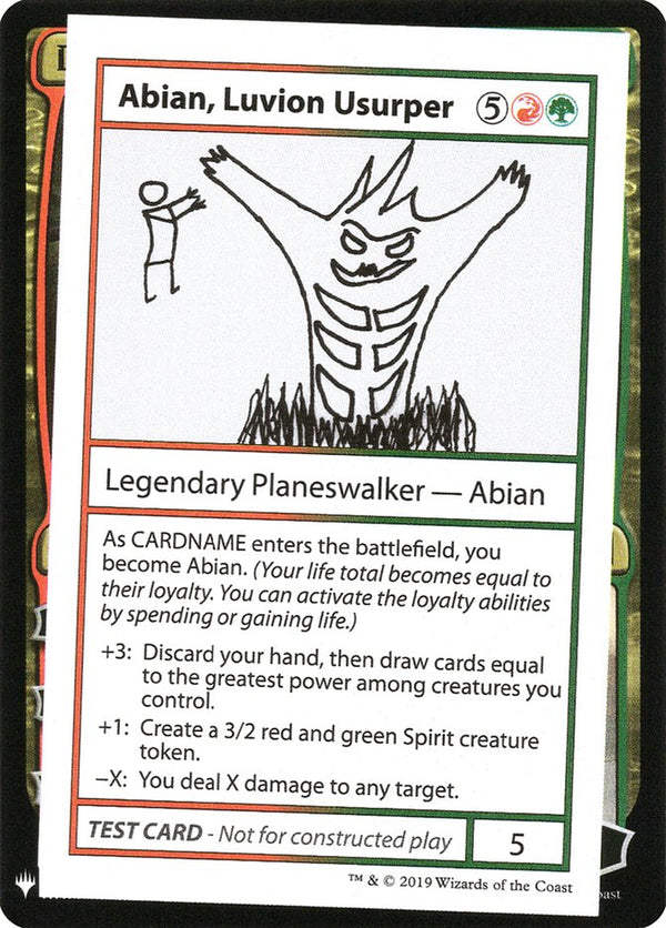 Abian, Luvion Usurper - Magic: The Gathering