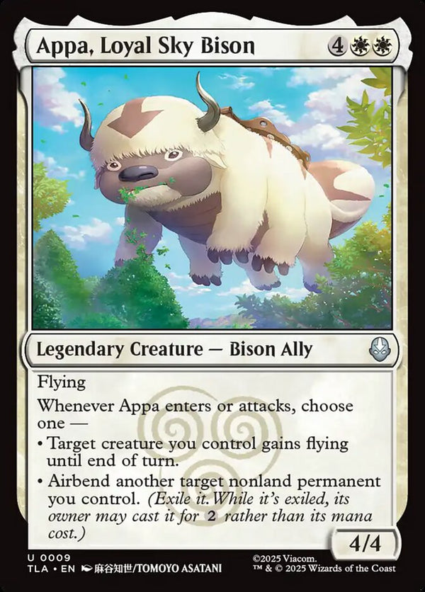 Appa, Loyal Sky Bison - Magic: The Gathering