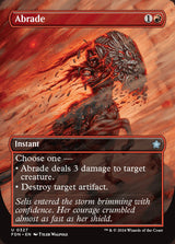 Abrade (Borderless) - Magic: The Gathering