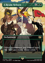 A Realm Reborn (Borderless) - Magic: The Gathering