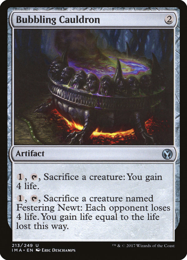 Bubbling Cauldron - Magic: The Gathering