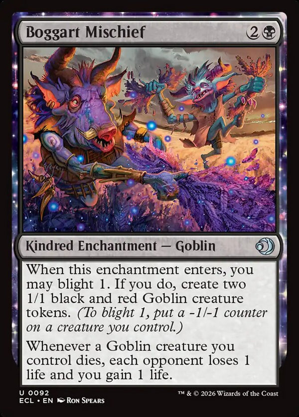 Boggart Mischief - Magic: The Gathering