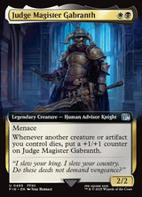 Judge Magister Gabranth (Extended Art) - Magic: The Gathering