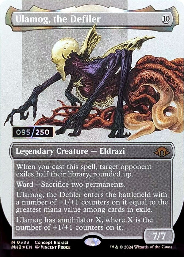 Ulamog, the Defiler (Borderless) (Serial Numbered) - Magic: The Gathering