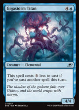 Gigastorm Titan - Magic: The Gathering