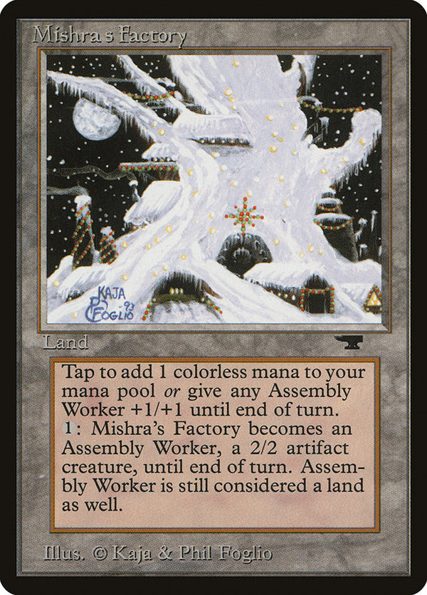 Mishra's Factory (Winter) - Magic: The Gathering