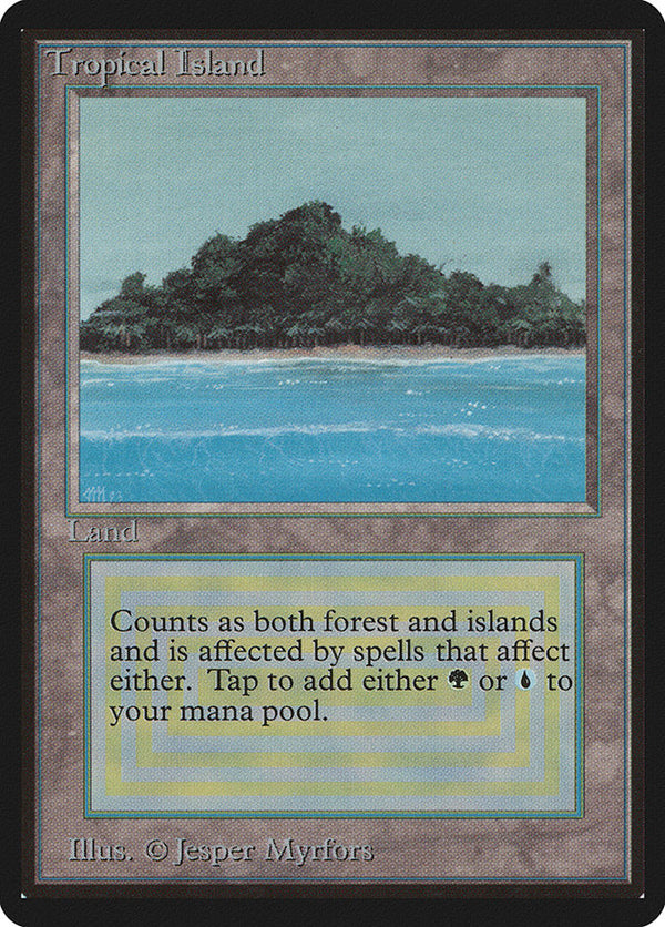 Tropical Island - Magic: The Gathering