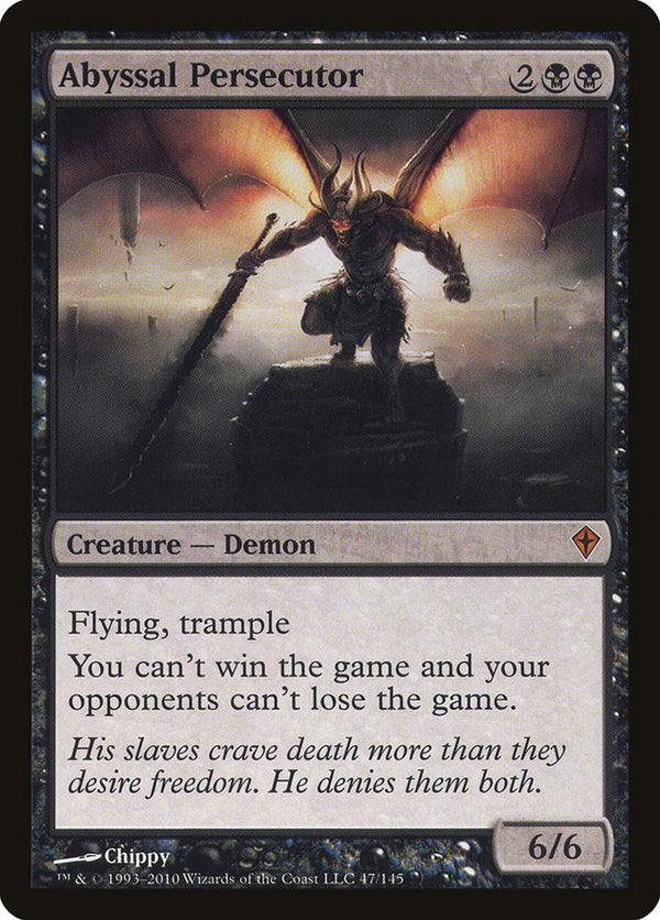 Abyssal Persecutor - Magic: The Gathering