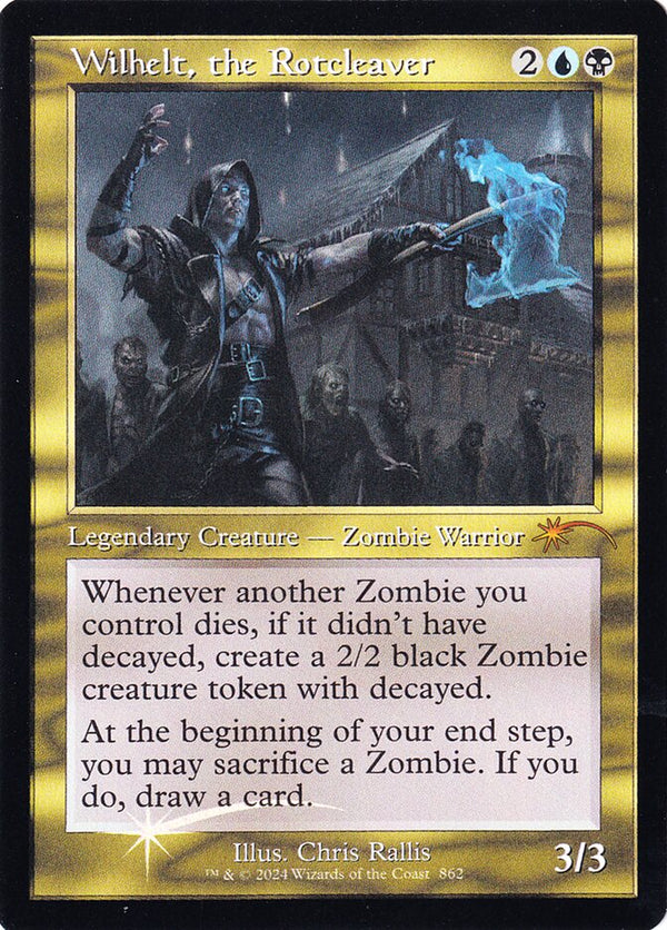 Wilhelt, the Rotcleaver (Retro Frame) - Magic: The Gathering