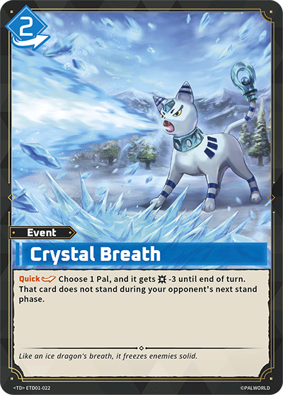 Crystal Breath (ETD01-022) - Palworld
