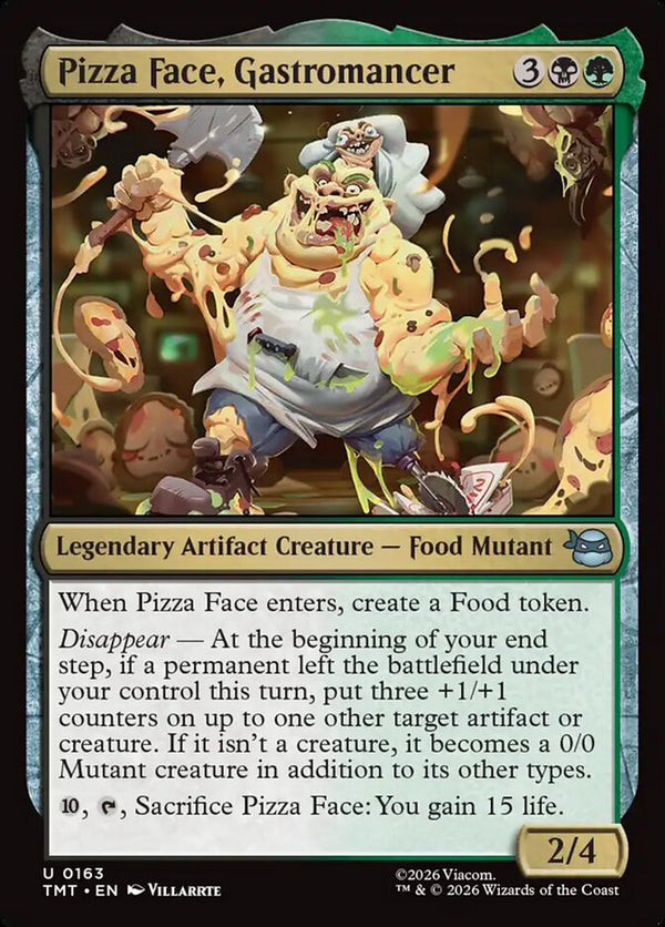 Pizza Face, Gastromancer - Magic: The Gathering