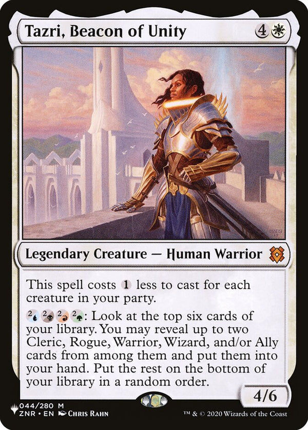 Tazri, Beacon of Unity - Magic: The Gathering
